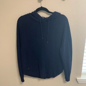 Ralph Lauren Hooded Navy Sweater- Size XL